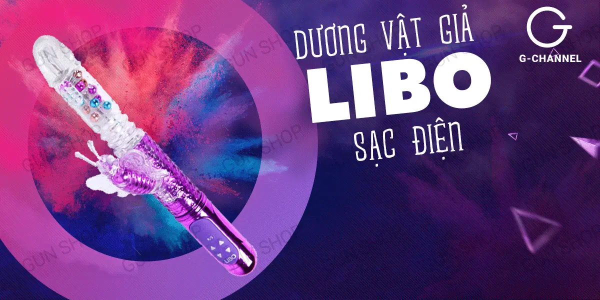 Dương vật giả cánh bướm Libo 8 tần số rung sạc điện cao cấp kích thích — ảnh 2