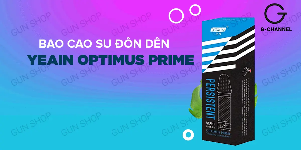 Bao cao su đôn dên rung Yeain Optimus Prime tăng kích thước, hưng phấn — ảnh 2