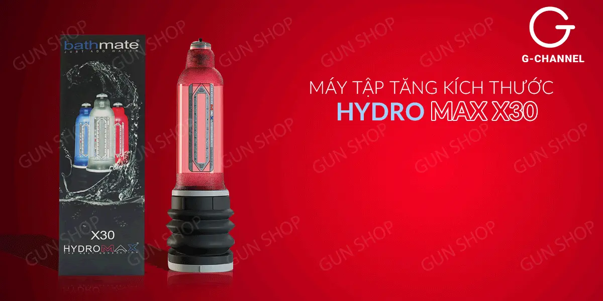 Máy tập tăng kích thước dương vật dùng áp suất nước - Hydromax X30 — ảnh 2