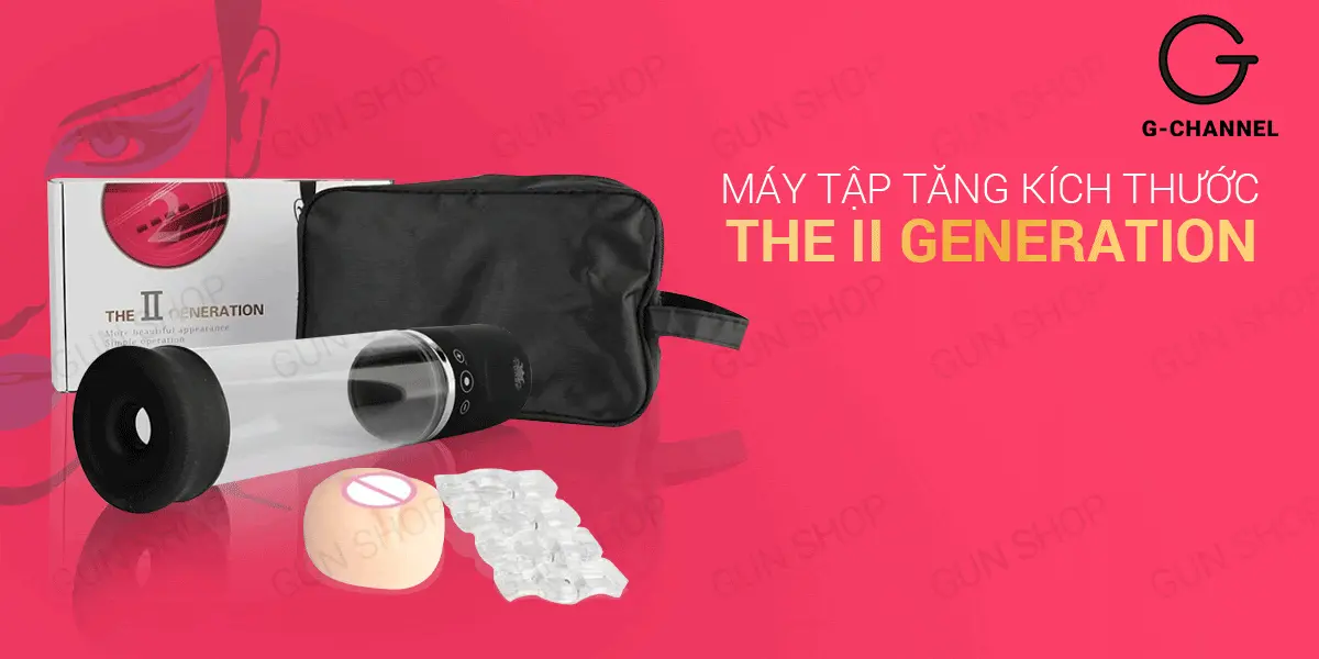 Máy tập tăng kích thước dương vật hút chân không tự động - The II Generation — ảnh 2