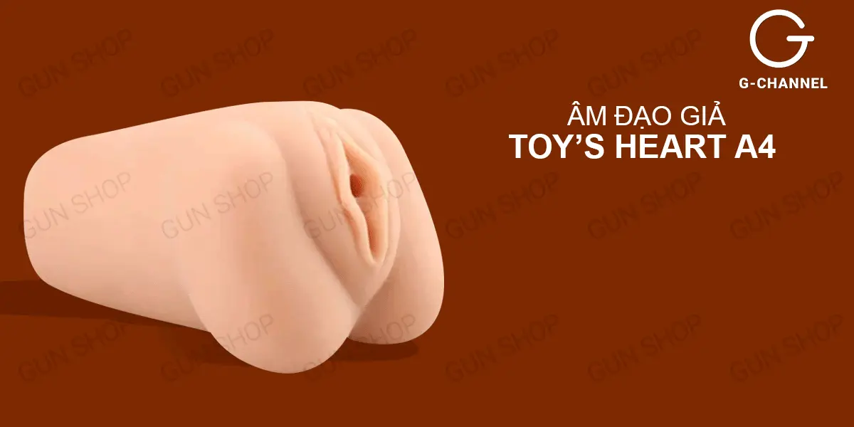 Âm đạo giả silicon nguyên khối mềm mịn cao cấp Toy’s Heart A4 — ảnh 2