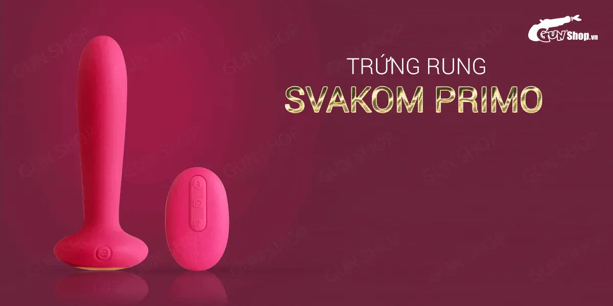 Trứng rung Svakom Primo sưởi ấm điều khiển từ xa siêu sướng — ảnh 2