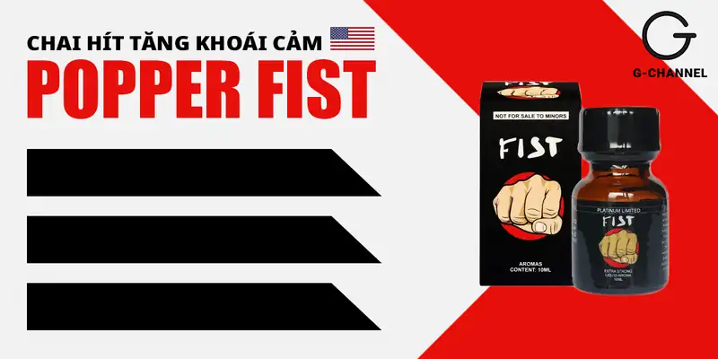 Popper Fist Platinum 10ml Mỹ USA PWD — ảnh 2