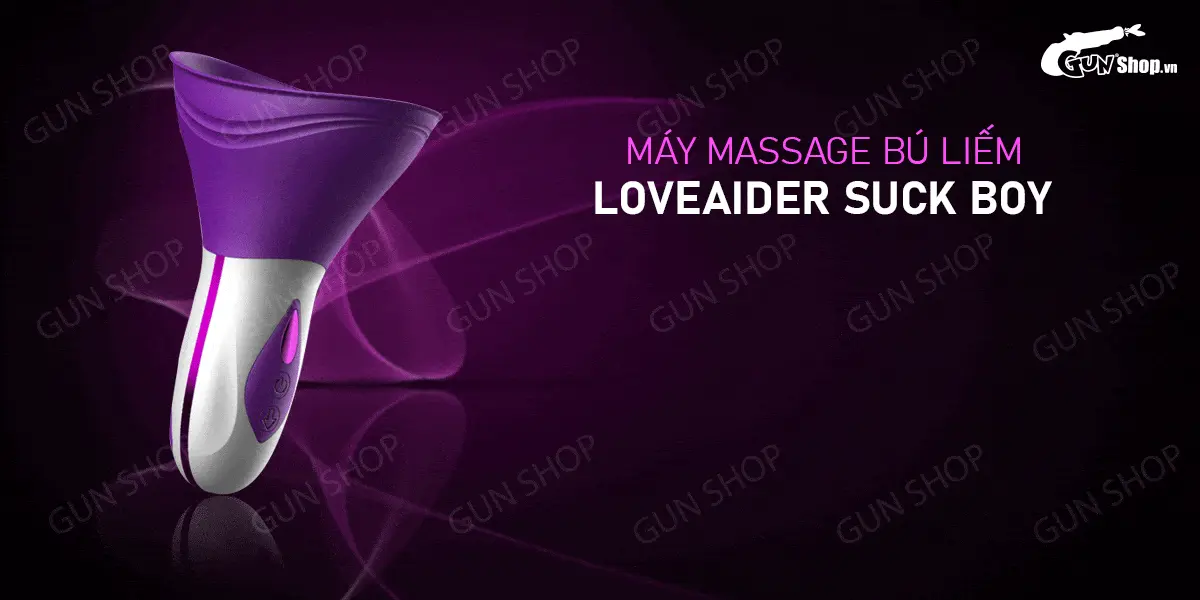 Máy Massage Súp Mút Liếm Loveaider Suck Boy - Kích Thích Tột Đỉnh — ảnh 2
