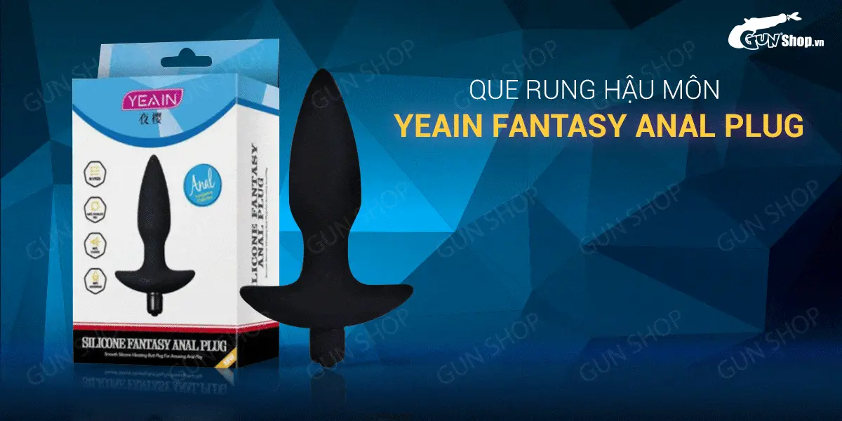 Que rung hậu môn đa chế độ Yeain Fantasy Anal Plug pin bền kích thích cực đỉnh — ảnh 2