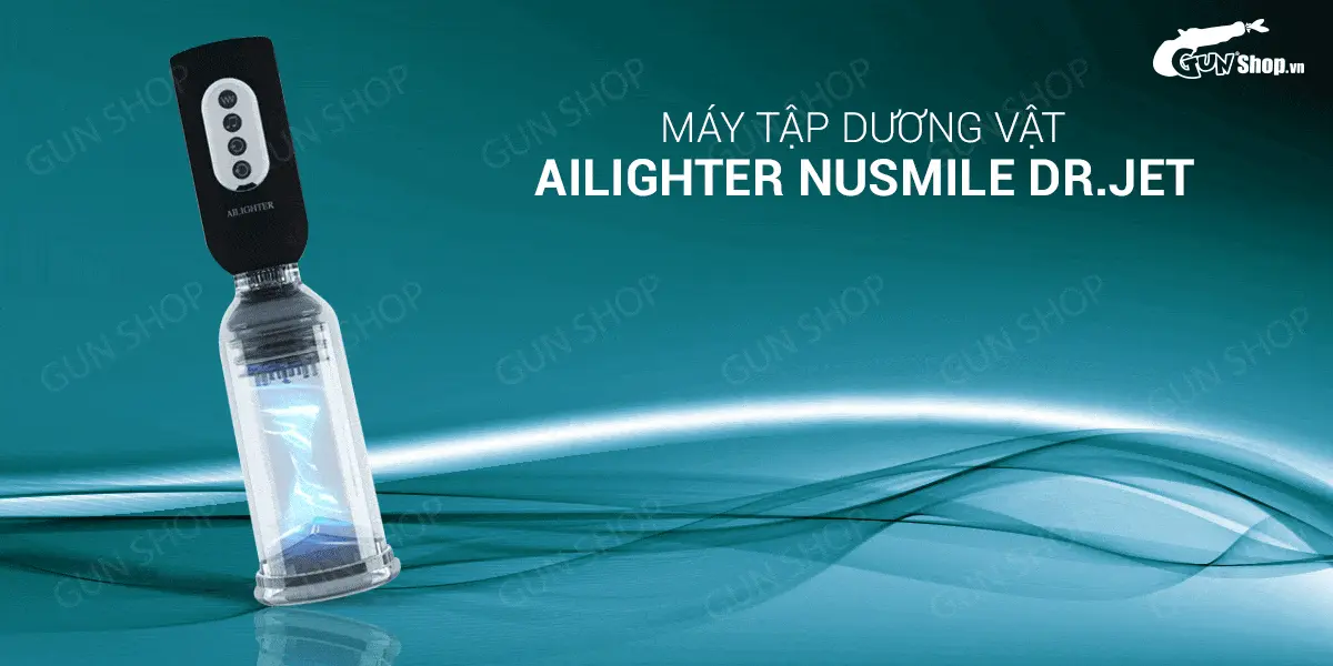 Máy tập dương vật tự động dùng sạc - Ailighter Nusmile Dr.Jet — ảnh 2