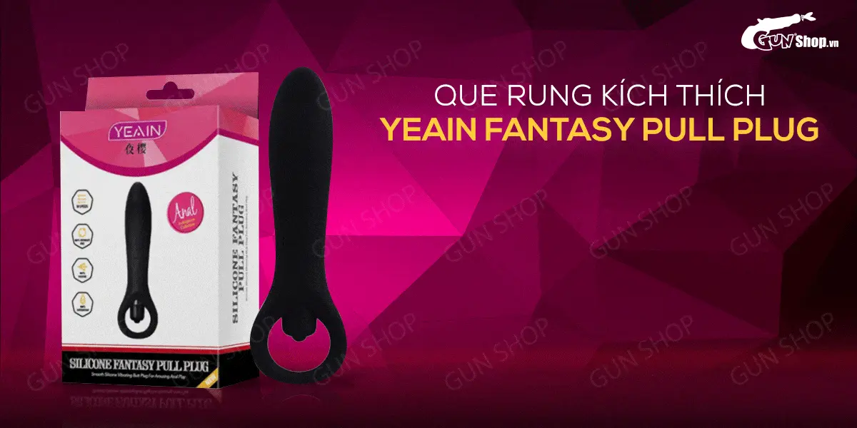 Que rung hậu môn nhiều chế độ rung pin Yeain kích thích mạnh mẽ an toàn — ảnh 2
