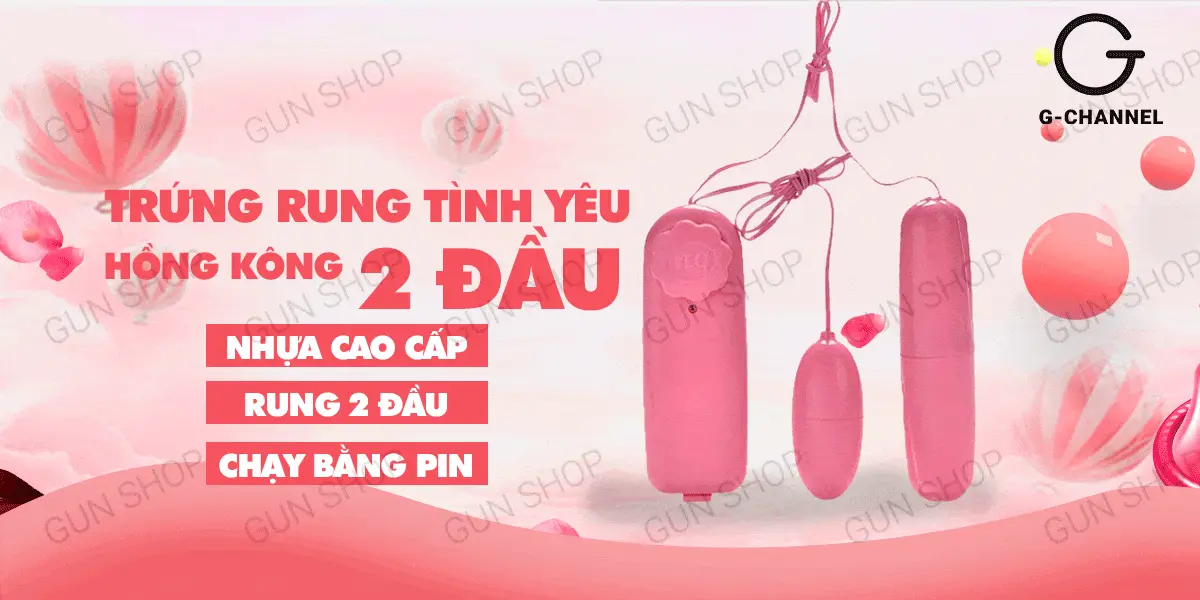 Trứng rung mini 2 đầu dây dài kích thích — ảnh 2
