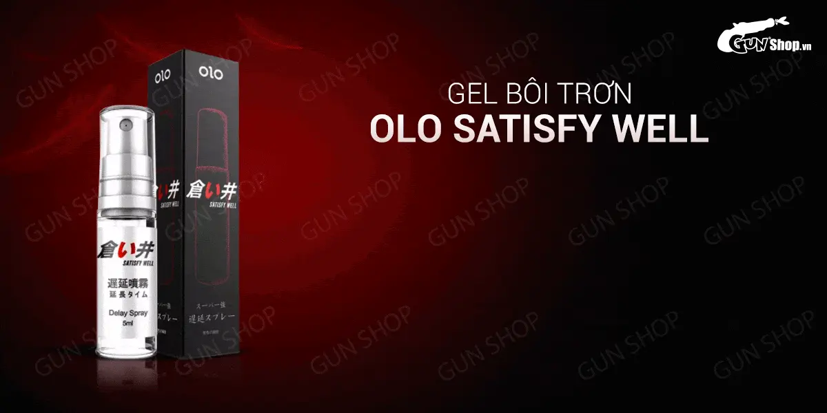 Gel bôi trơn OLO Satisfy Well kéo dài quan hệ Tăng khoái cảm an toàn — ảnh 2