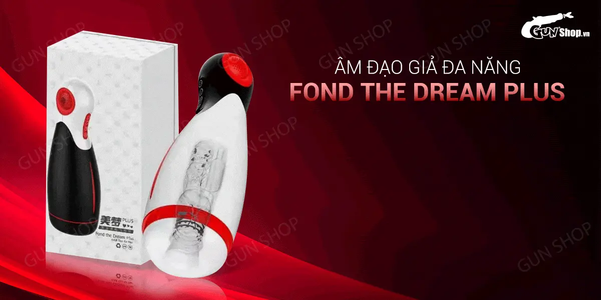 Âm đạo giả rung đa năng kèm tai nghe sạc Fond The Dream Plus — ảnh 3