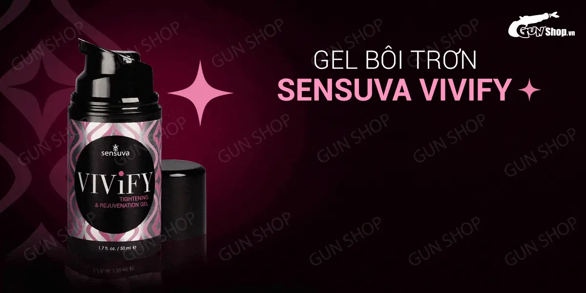 Gel se khít âm đạo Sensuva Vivify 50ml tăng khoái cảm nữ — ảnh 2