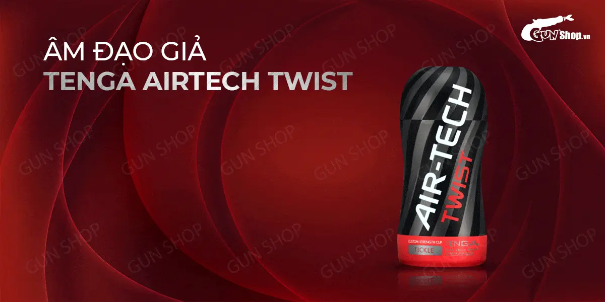 Âm đạo giả ôm sát hút siêu mạnh Tenga Air-Tech Twist — ảnh 2