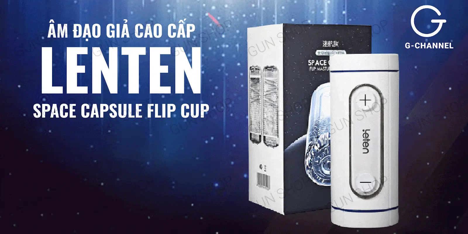 Âm đạo giả Leten Space Capsule cao cấp siêu mềm mại giá tốt — ảnh 2