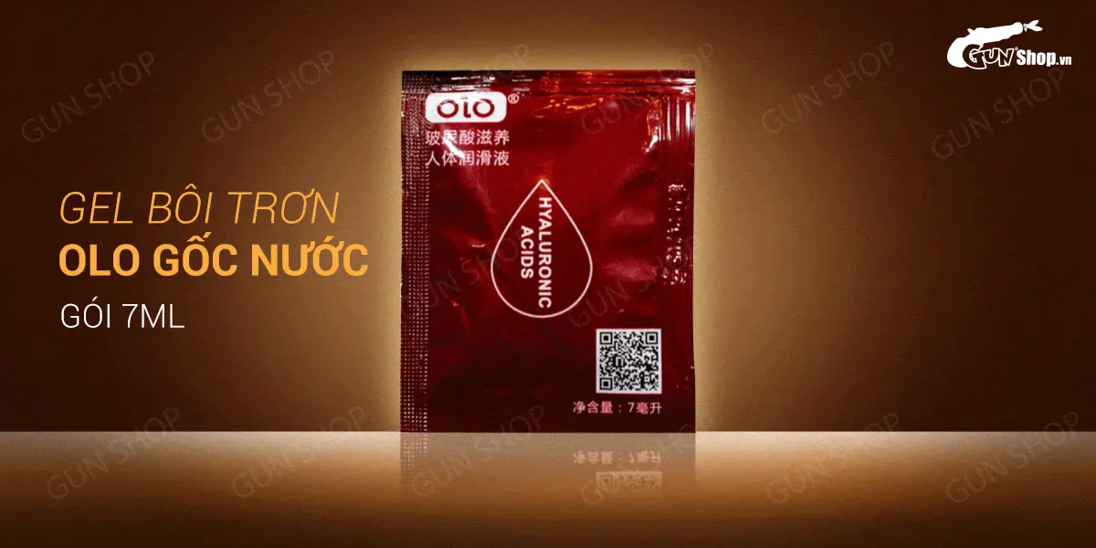 Gel bôi trơn OLO 7ml gốc nước không mùi tăng khoái cảm — ảnh 2