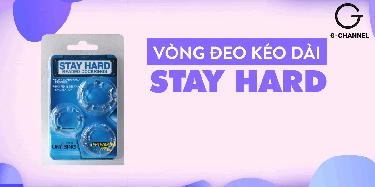 Vòng đeo kéo dài thời gian Stayhard chất lượng siêu bền — ảnh 2