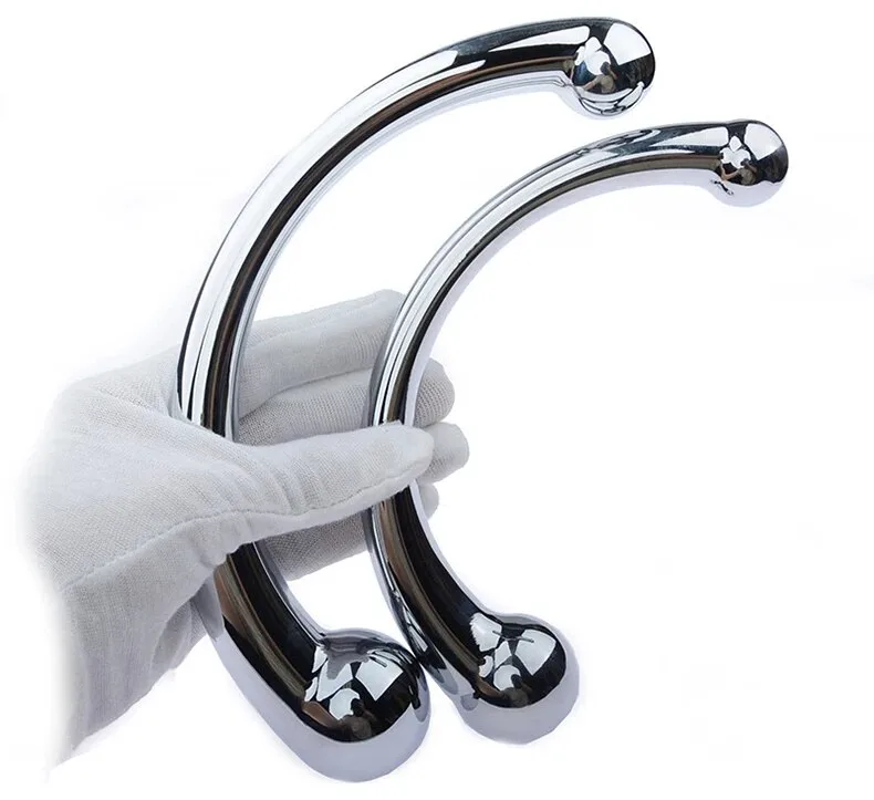 Que inox cong C massage hậu môn kích thích tuyến tiền liệt — hình 5