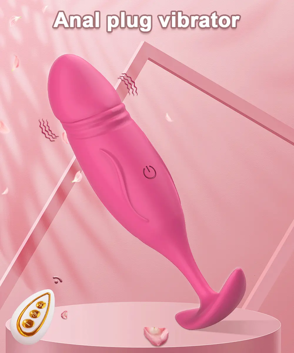 Trứng rung dương vật giả có remote massage âm đạo hậu môn kích thích — ảnh 2