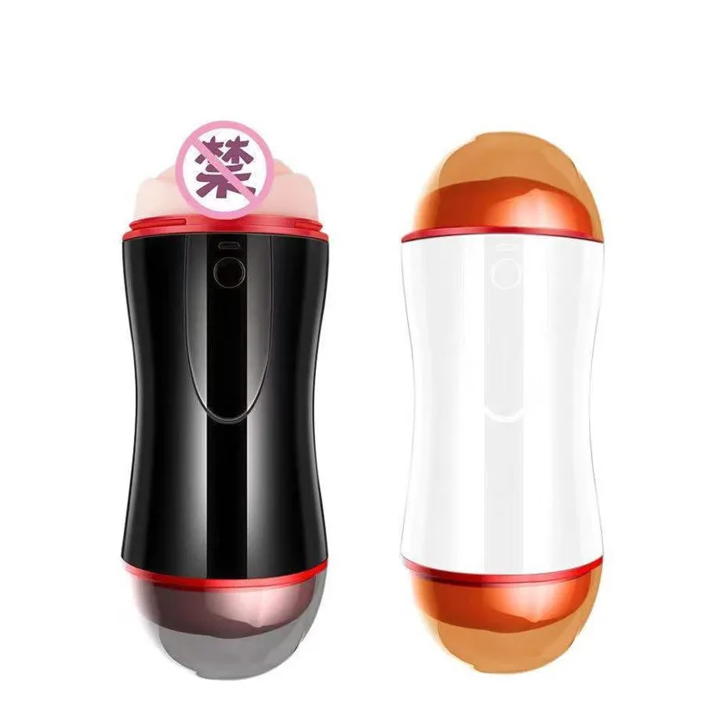 Âm Đạo Giả 2 Đầu Silicon Mềm Mịn Cao Cấp Đa Chức Năng — Ngoài ra, âm đạo giả với một đầu là miệng và một đầu là âm