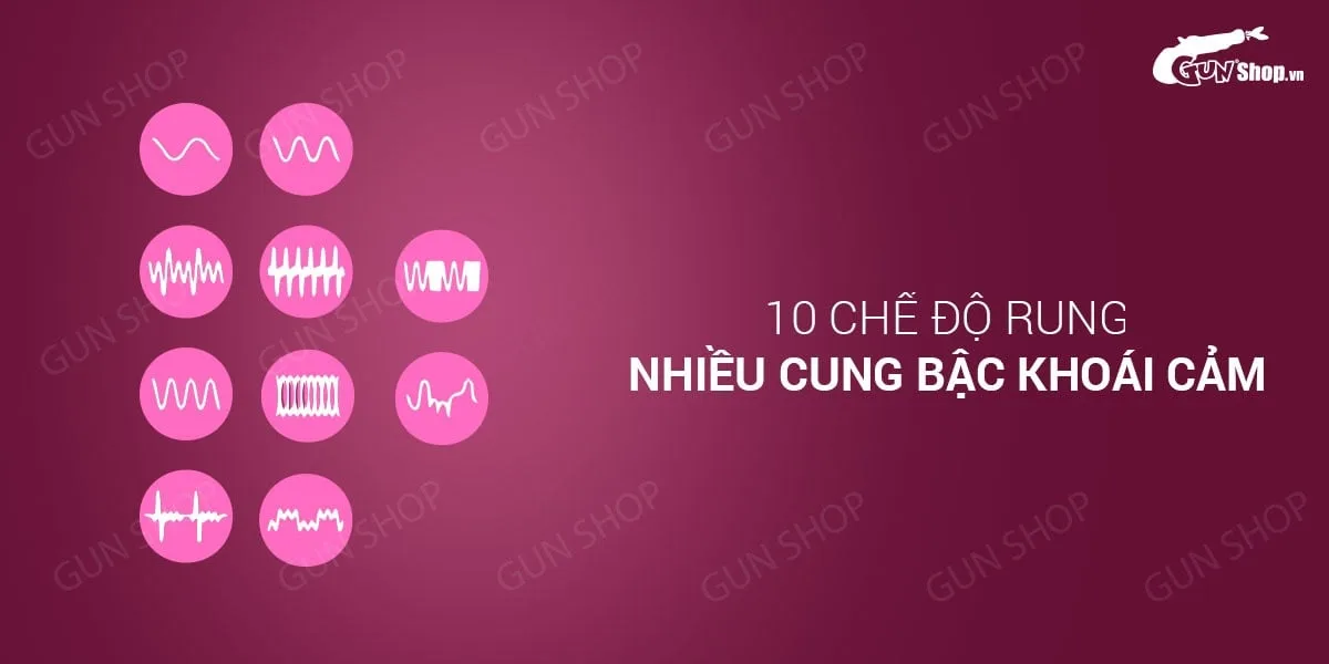 Que rung hậu môn Lovetoy 10 chế độ rung mạnh mẽ tăng khoái — Đại lý Que rung kích thích hậu môn 10 chế độ rung dùng pin