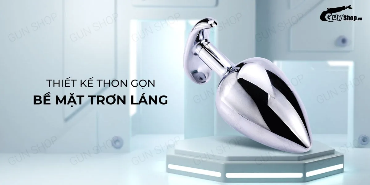 Phích inox hậu môn đính đá 3.4cm kích thích se khít sexy — Hướng dẫn sử dụng siêu đơn giản