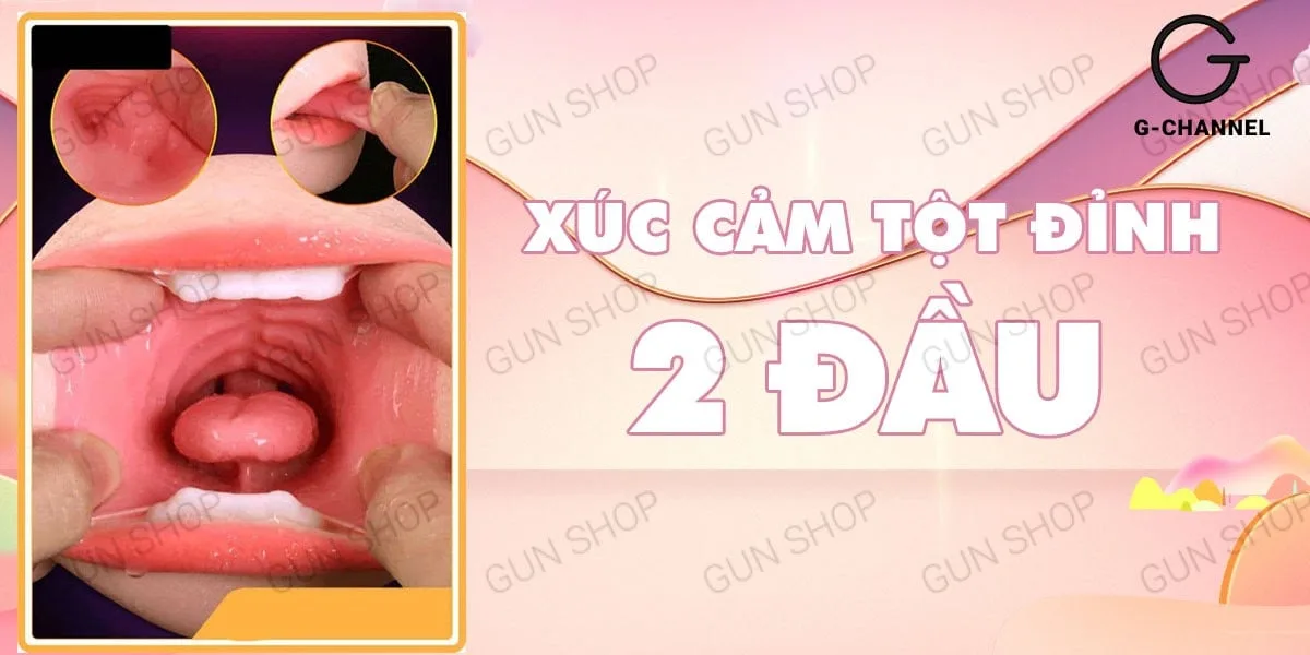 Âm đạo giả 2 đâu đa năng sạc điện - Jiuai — ảnh 3