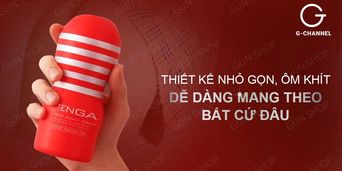 Âm đạo giả tiện lợi ôm sát - Tenga siêu mềm, kích thích mạnh — Ưu điểm nổi trội của sản phẩm âm đạo giả nhỏ gọn, ôm khít
