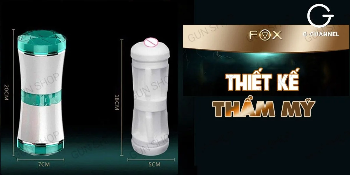 Âm đạo giả 2 đầu siêu mịn đàn hồi cao Fox Honour bán chạy — ảnh 3