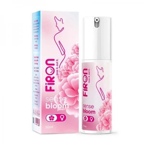 Gel bôi trơn Firon Sense Bloom - Se khít âm đạo và tăng khoái cảm nữ, hương nước hoa - Chai 50ml