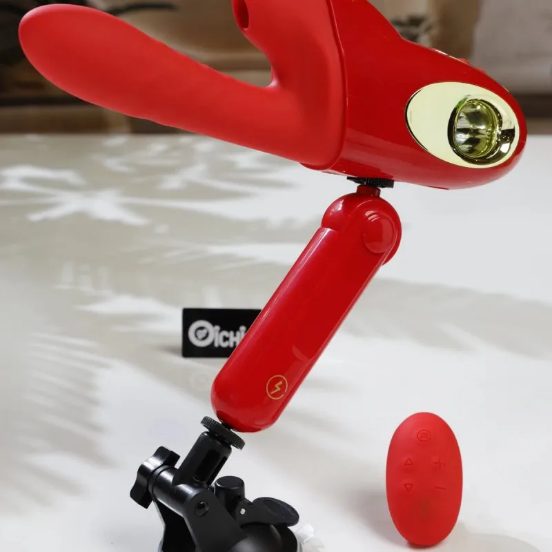 Leten Thick Pro Sex Machine rung thụt hút sưởi ấm kết hợp remote