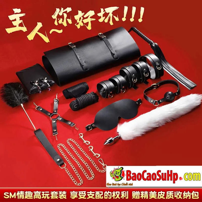 Giới Thiệu Bộ BDSM Mizzzee Asher 15 Món: Tuyệt Tác Khai Phá Quyền Lực và Đam Mê