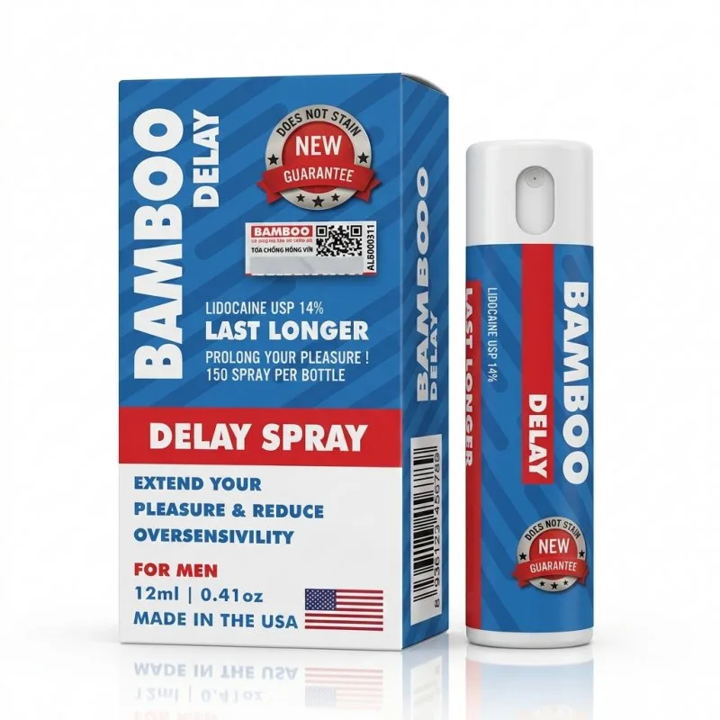 Xịt Kéo Dài Xuất Tinh Cao Cấp Bamboo Delay Spray Chính Hãng USA