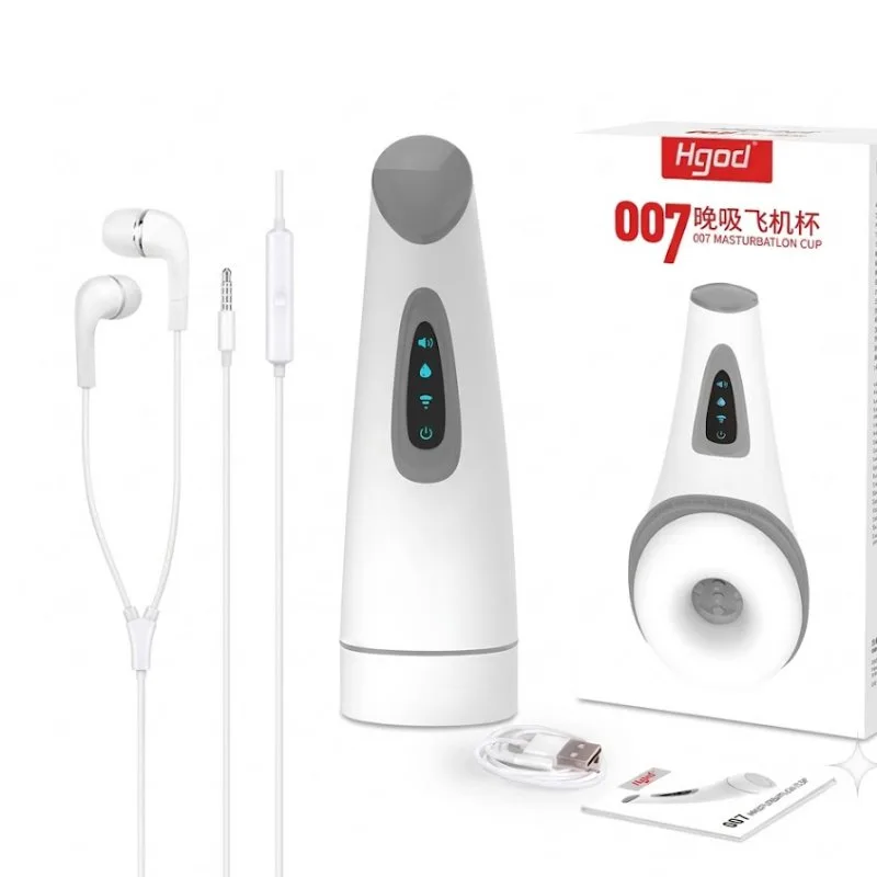 Âm đạo giả HGod 007 rung bú mút co bóp toả nhiệt máy thủ dâm cap cấp