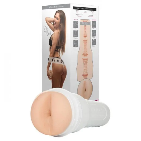 Âm đạo giả Fleshlight Girls Riley Reid Euphoria cấu trúc hậu môn người mẫu diễn viên