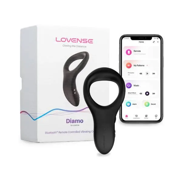 Vòng Rung Lovense Diamo Điều Khiển Từ Xa Bằng App Điện Thoại