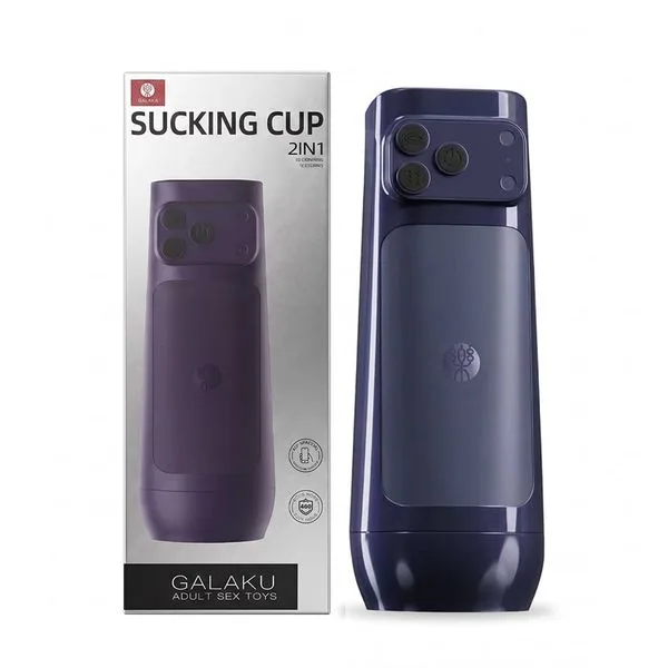 Âm đạo giả Galaku Sucking Cup rung hút mô phỏng iPhone 17 — ảnh 5