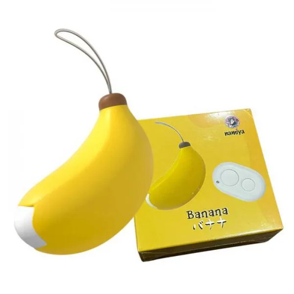 Meese Punk Banana Trứng Rung Tình Yêu Hình Trái Chuối Mini Nhỏ Gọn Điều Khiển Từ Xa