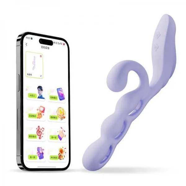 Dương vật giả Yeain Purple Grape Smart Vibrator - Máy rung điều khiển App thông minh