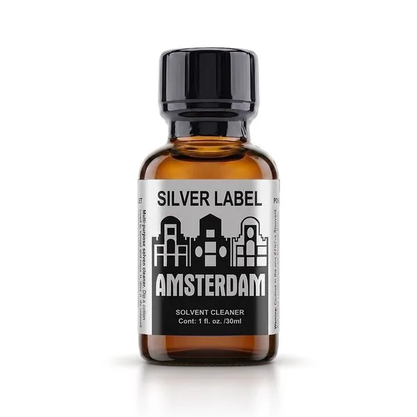 Popper DS USA Amsterdam Silver Label 30ml Chai Hít Tăng Khoái Cảm Mỹ