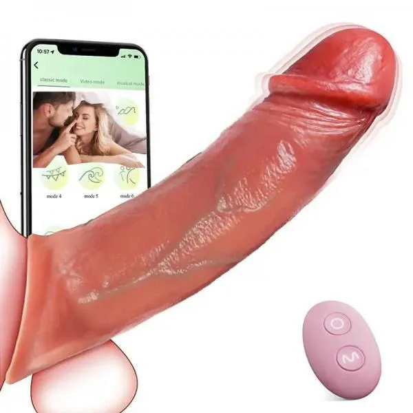 Bao Cao Su Đôn Dên Có Rung EUREKA Điều Khiển Từ Xa Qua App