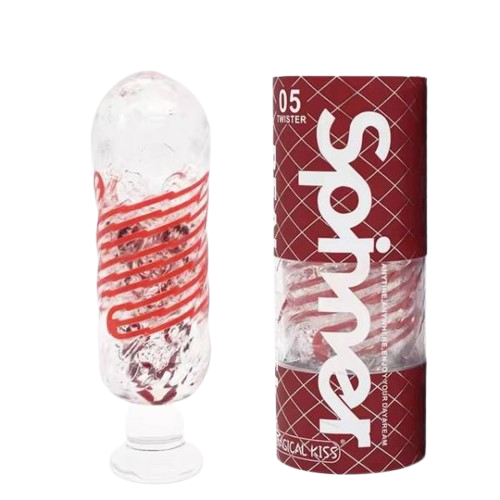 Tenga Spinner 05 Twister Cốc Thủ Dâm Cầm Tay Silicon Xoắn Ốc