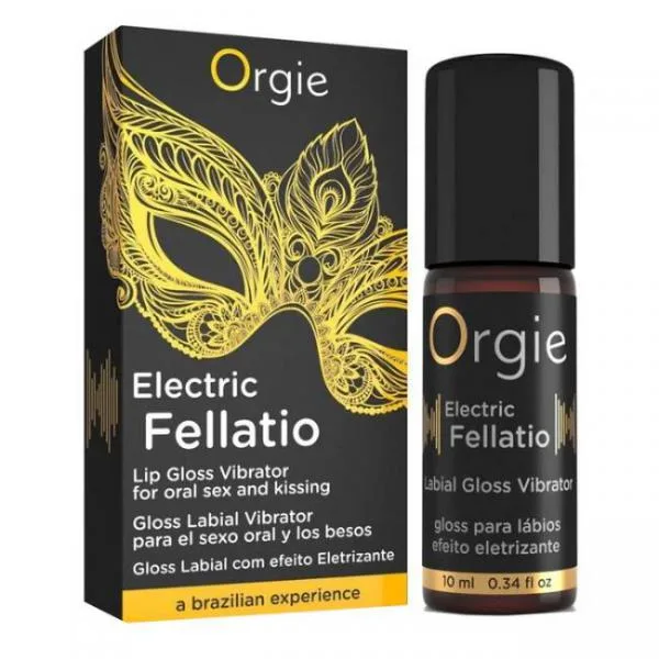 Son Orgie Electric Fellatio Lip Gloss Hiệu Ứng Rung Tê Cho Oral Sex Kích Thích Khoái Cảm