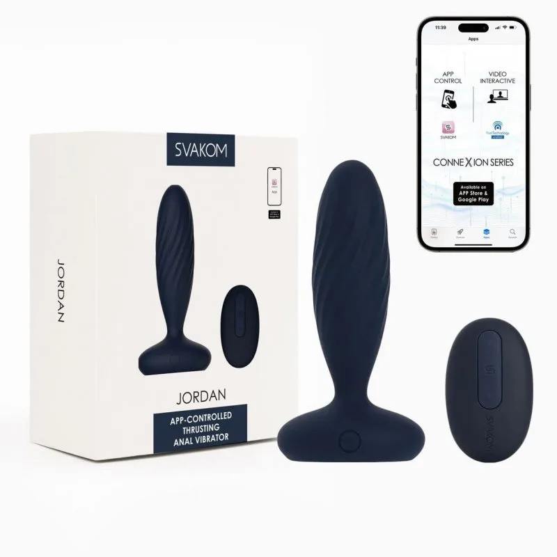 Anal Plug Svakom Jordan Máy Rung Thụt Hậu Môn Điều Khiển Qua App