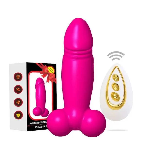 Trứng rung hình dương vật giả BOQI không dây remote điều khiển từ xa
