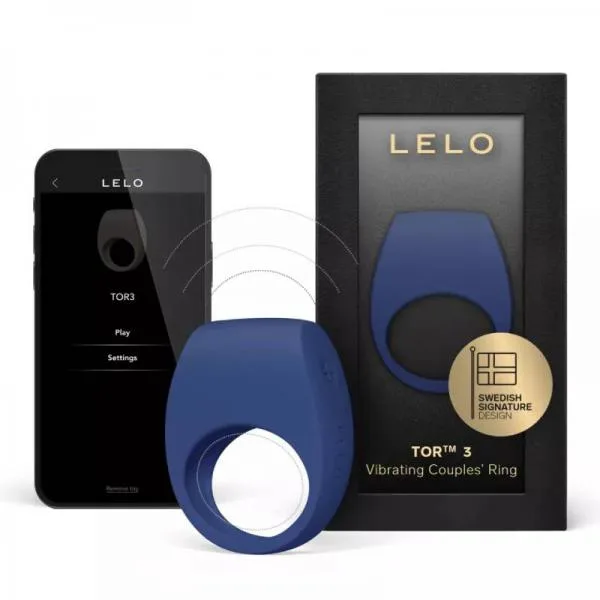 Vòng đeo dương vật Lelo Tor 3 điều khiển qua app tăng khoái cảm