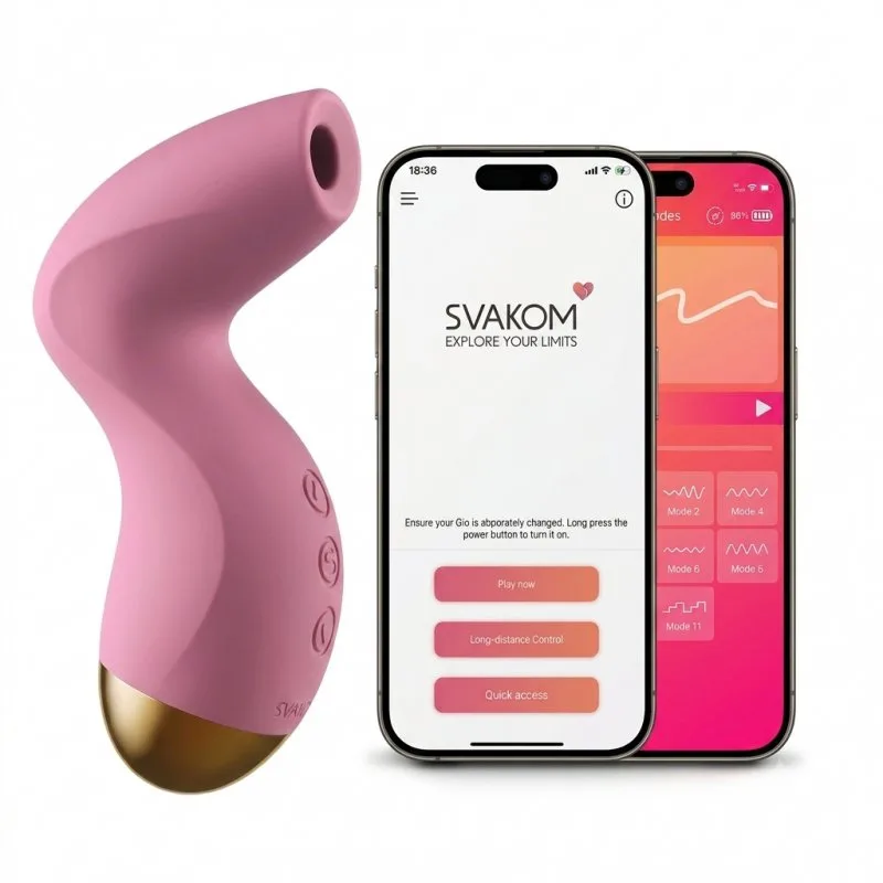 Svakom Pulse Pure Máy Rung Âm Vật App Sóng Âm Tăng Khoái Cảm