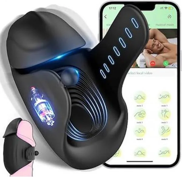 Dụng cụ tập luyện cậu bé cho nam giới điều khiển APP Bobby