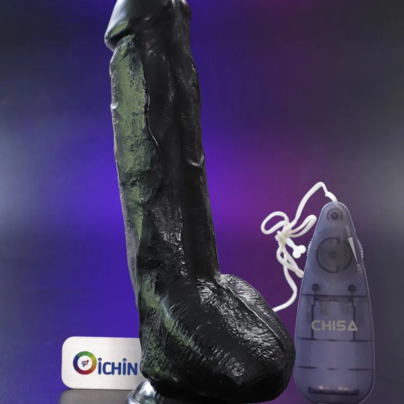 Dương vật giả chisa rubicon 9.9 inch có rung gân guốc mạnh mẽ