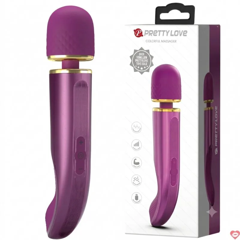 Chày Rung PrettyLove ColorFul đa chế độ tăng khoái cảm