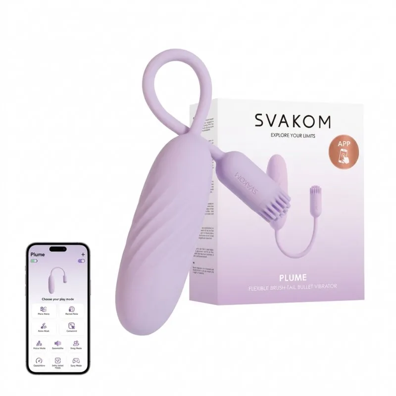 Svakom Plume 2 Trứng Rung 2 Đầu Điều Khiển Qua App
