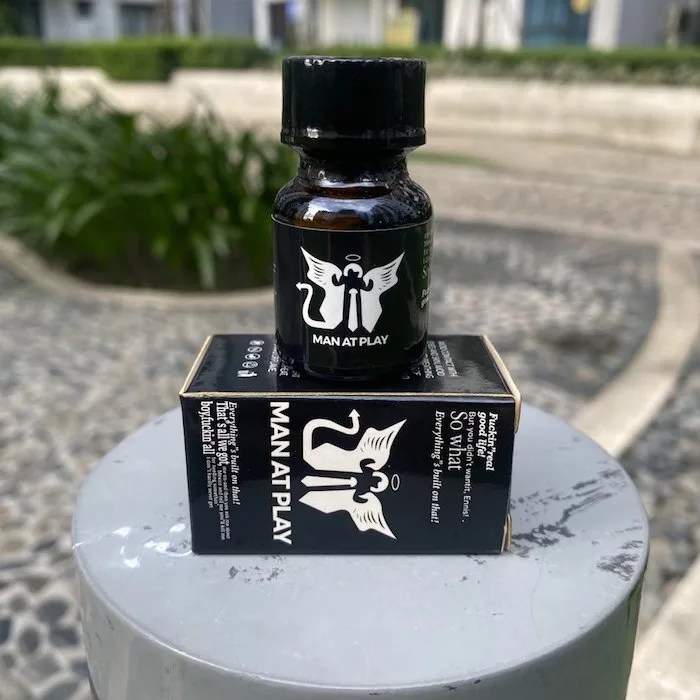 Popper Man At Play đen 10ml chính hãnh dành cho Top Bot loại mạnh — ảnh 4